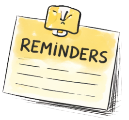 Reminders